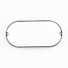 Tronic Black Oval LED Bulkhead 12 Watts