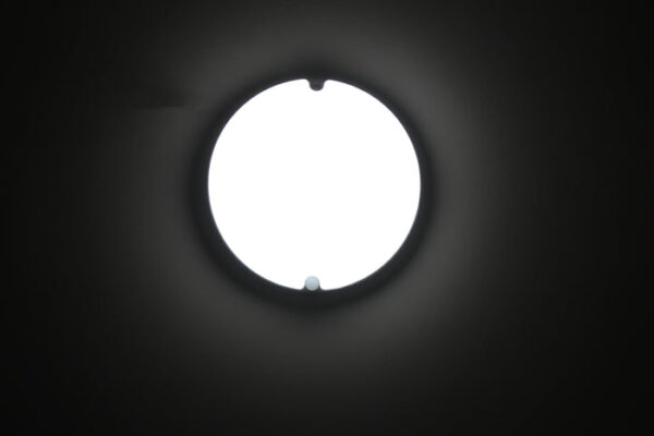 Tronic Round Black Daylight LED 18 Watts