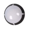 Tronic Black Round LED Bulkhead 8 Watts