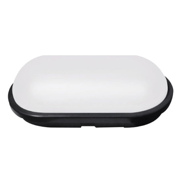 Tronic Black Oval LED Bulkhead 15 Watts
