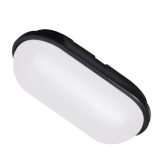 Tronic Black Oval LED Bulkhead 15 Watts
