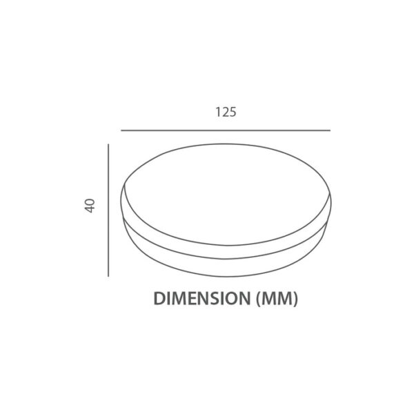 Tronic Round LED Ceiling Light 9 Watts