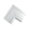 Tronic Compartment Trunking Angle Bend PVC 170mmx50mm