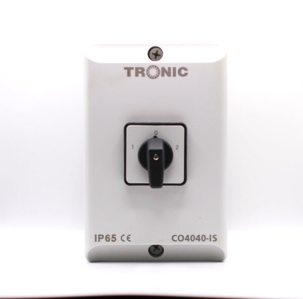Tronic Manual Changeover Switch 40A