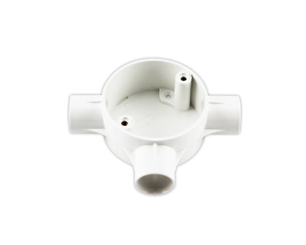 Tronic Junction Circular Box 3 Way