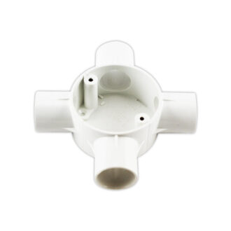 Tronic Junction Circular Box 4 Way