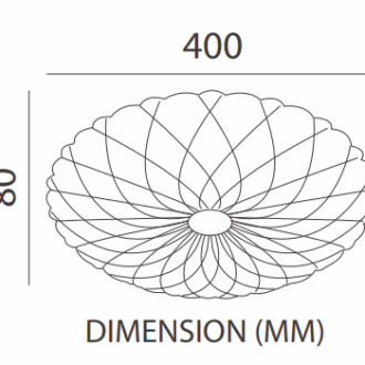 Tronic Decorative LED Changeable (3 Shades) Light KD 1805-WH