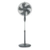 Kenwood Stand Fan 16" 50W with Plastic Blade 3 Speed Settings Oscillation Function Adjustable Height IFP55.A0SI