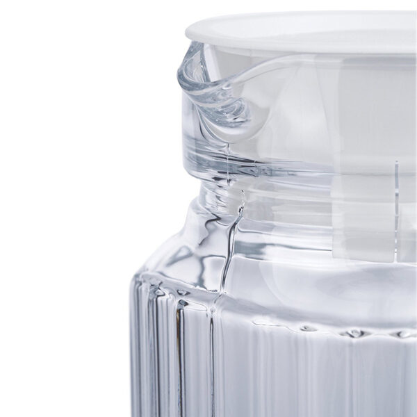 Luminarc Jug Quadro Fridge 0.5L with White Lid V3615/V4067