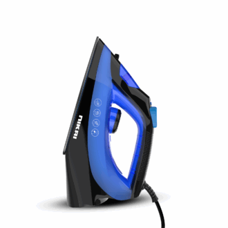Nikai Steam Iron 1600W 280ml Self-Cleaning Function Non-Stick Soleplate Vertical Steam Dry & Spray Options Adjustable Temp Indicator Light Variable Steam Control NSI858AX