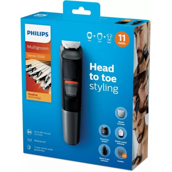 Philips Multigroom 11in1 Face, Hair and Body Trimmer Series 5000 MG5730