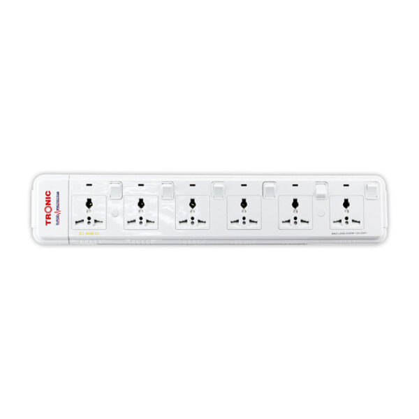 Tronic 6 Way Extension With 3 Meter Cable