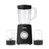 Nikai Blender 1.5L With Dry & Grinder Mill 600W Jar Capacity 2 Speeds Pulse Function Unbreakable PC Jar Stainless Steel Blades Mixing & Juicing - NB2900NA1