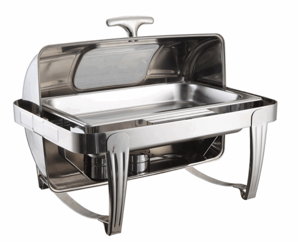 Commercial Chafing Dish With Glass Window Double 36117QT