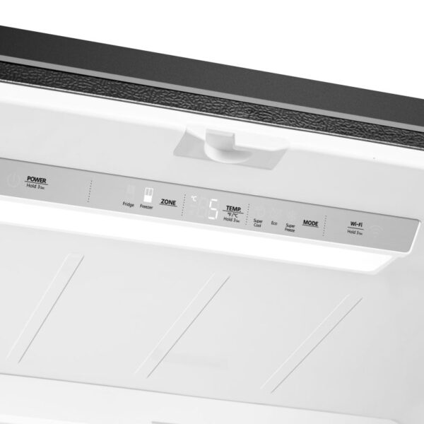Hisense Refrigerator 575L French Door Double Metal Glide Drawers, Full Width Pantry, Sleek Water Dispenser, Total No frost Black H760FSB-WD