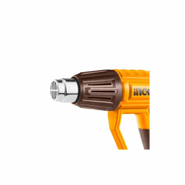 Ingco Electric Heat Gun 2000W with LCD Screen, 3pcs Nozzle & 1 Scraper HG2000581