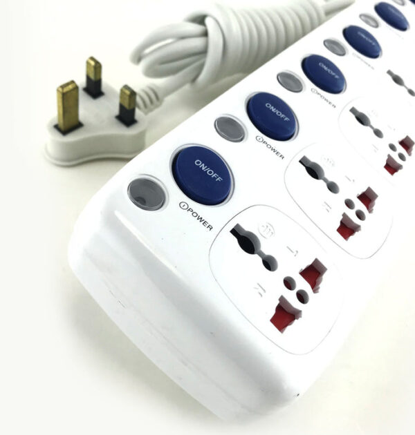 Tronic Universal Extension Socket 5 Way