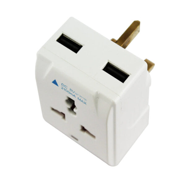 Tronic Multiplug with 2 x USB 13Amps 3 Pin