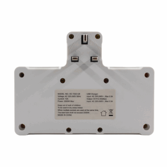 Tronic Multi Socket Adaptor With USB