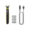 Philips 1 Blade Shaver/Trimmer, Rechargeable, Ni-MH Battery 8 Hours Recharge with a USB-A Cable, 45 Mins Runtime, 5 in 1 Adjustable Clip on Comb QP2724/10