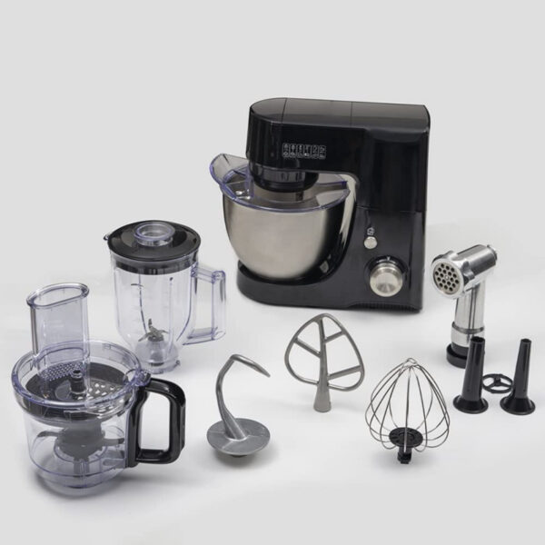 Evvoli Kitchen Machine 6in1 1000W 4.2L 3 Whisk Attachments 16000RPM EVKA-KM45B