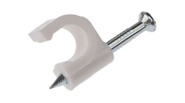 Tronic Round Cable Clips 20mm