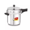 Pigeon Pressure Cooker 5L Deluxe Aluminium Outer Lid Gas Stove Compatible Ergonomically Designed Handle PP5
