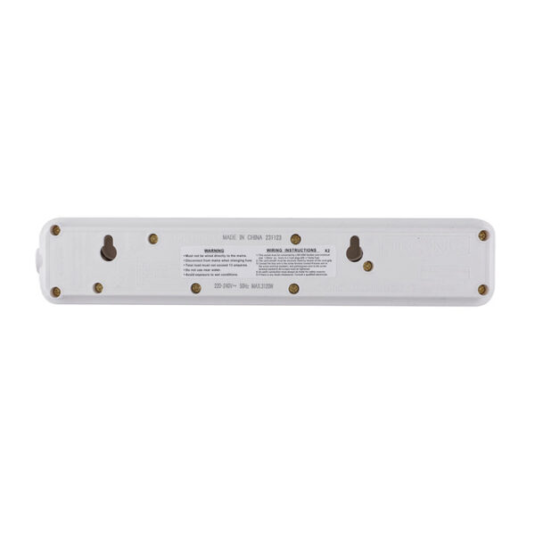Tronic 3 Way Extension Socket + USB + USB C