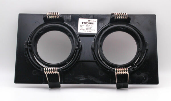 Tronic Twin Rectangular GU10 Recessed Fitting