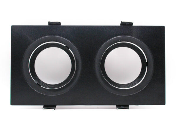 Tronic Twin Rectangular GU10 Recessed Fitting