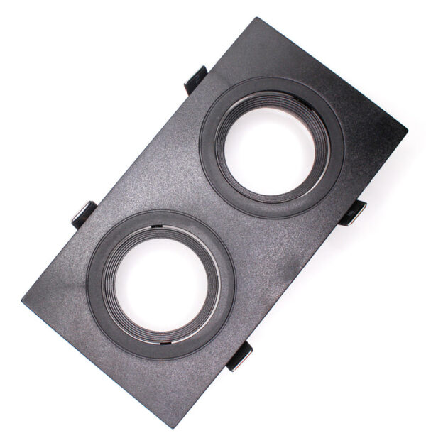 Tronic Twin Rectangular GU10 Recessed Fitting