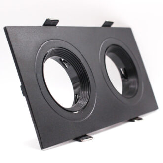 Tronic Twin Rectangular GU10 Recessed Fitting