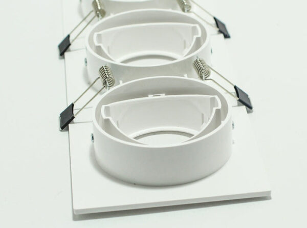 Tronic Three Way Rectangular GU10 Recessed Fitting