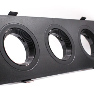 Tronic Three Way Rectangular GU10 Recessed Fitting