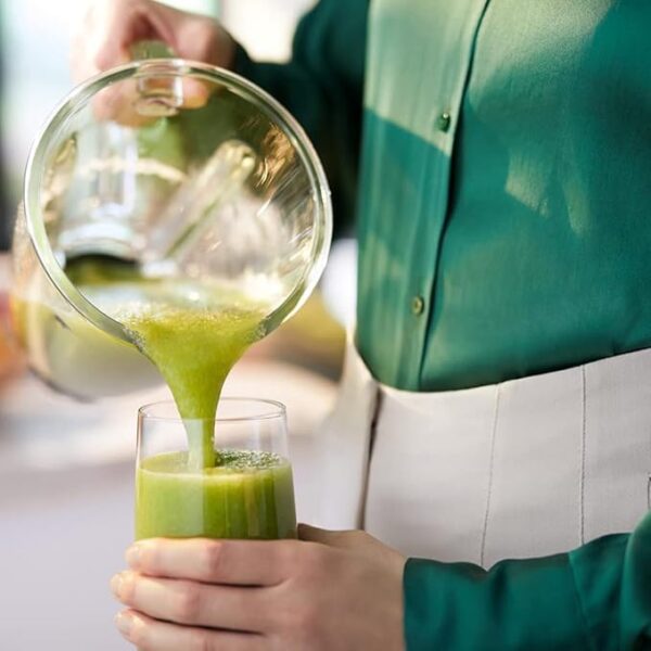 Philips Blender 2L with Max 1.5 L Capacity Jar 800W, Multi Speed Setting + Pulse, with Ice Crush Function 6 Star Serrated Steel Blade HR2224/00