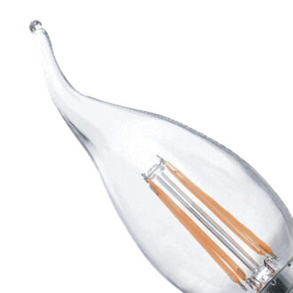 Tronic 4 Watts Filament Candle Tail LED E27 (Screw) Bulb