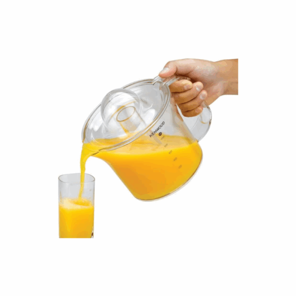 Kenwood Citrus Juicer 40W Juice Extractor with 1L Transparent Juice Jug Dust Cover 2 Way Rotation Cord Storage for Home Office Restaurant & Cafeteria JE280A