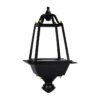 Tronic Black Garden Light Without Pole