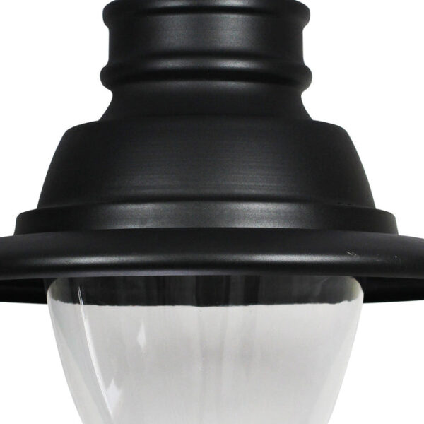 Tronic Black Garden Light Without Pole