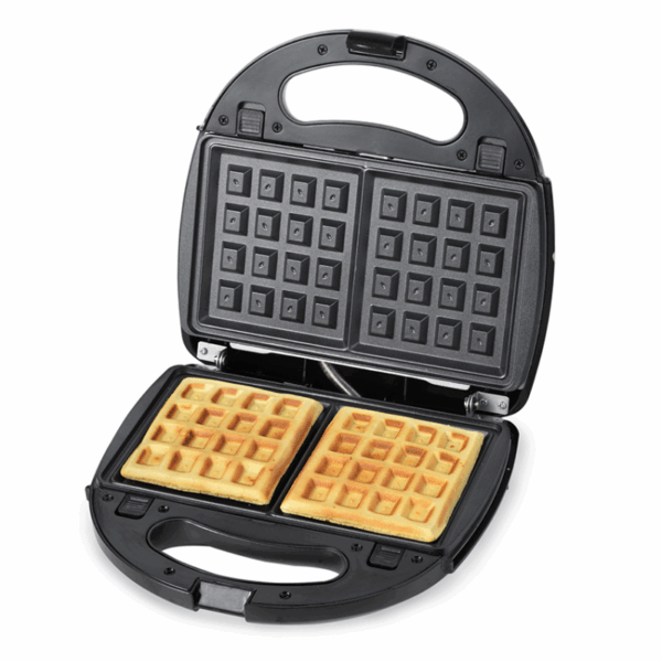 Kenwood Sandwich Maker 3 In 1 Sandwich Grill/Griddle Waffle Dual Plate Press For Toasties Easy To Use & Clean Non-Stick Plates Compact Size Bread Toaster SMM01.A0BK