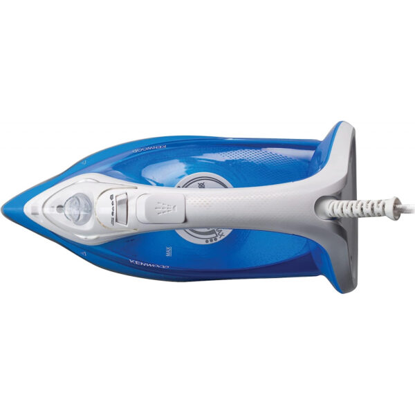 Kenwood Steam Iron 2200W with Ceramic Soleplate Anti-Drip Anti-Calc Self Clean Continuous Steam Burst Spray Function STP60.000WB