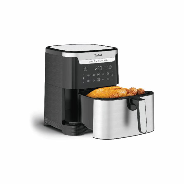 Tefal 2in1 Air Fryer Easy Fry & Grill XXL 6.5L 1830W with Grill Plate Digital Display & Timer EY801D27