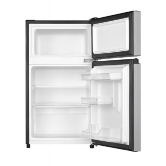 Hisense Refrigerator 87L Double Door Top Freezer, Compact Size, Energy Efficient, Functional Design, Modern Aesthetics, Silver H120TTS