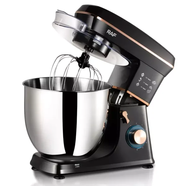 RAF Stand Mixer 10L 1800W Dry Anti Splash Protection, Speeds with Pulse Function, R.6673