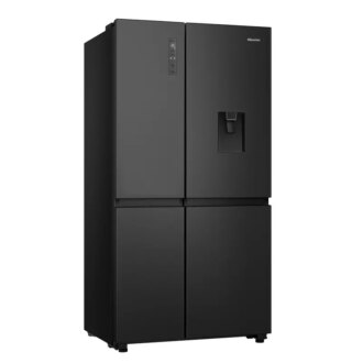 HISENSE FRIDGE Side By Side Refrigerator, Inverter & LED Touch 637 Litres H800SBWD