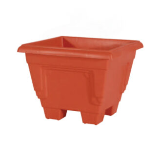 Cello Square Planter 15 Multi-Color 275 x 275 x 215mm (Pack of 3)