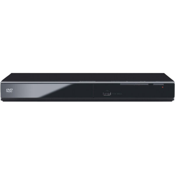 Panasonic Progressive Scan DVD Player Detailed Video/Audio from Most DVD/CD Formats, View Content From USB (Black) DVD-S500GC