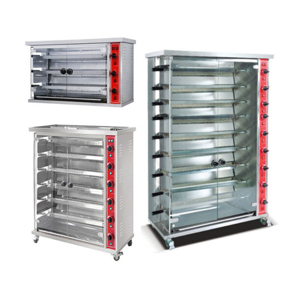 Generic Commercial Chicken Roasting Machine Gas 5 Layers