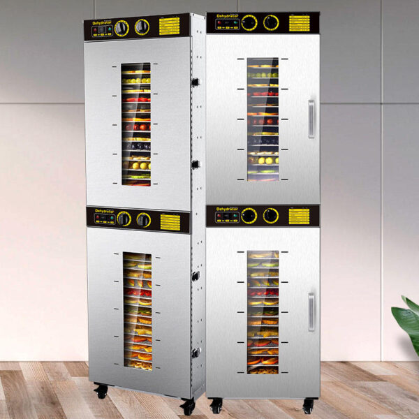 Generic Commercial Fruit & Vegetable Dehydrator Machine 32 Trays Stainless Steel