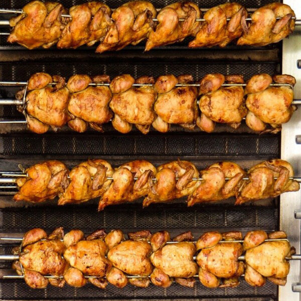 Generic Commercial Chicken Roasting Machine Gas 5 Layers